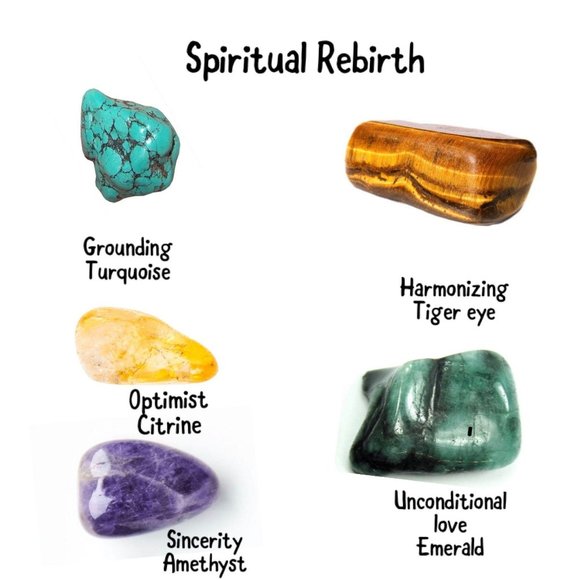 Spiritual Rebirth Kit Crystals